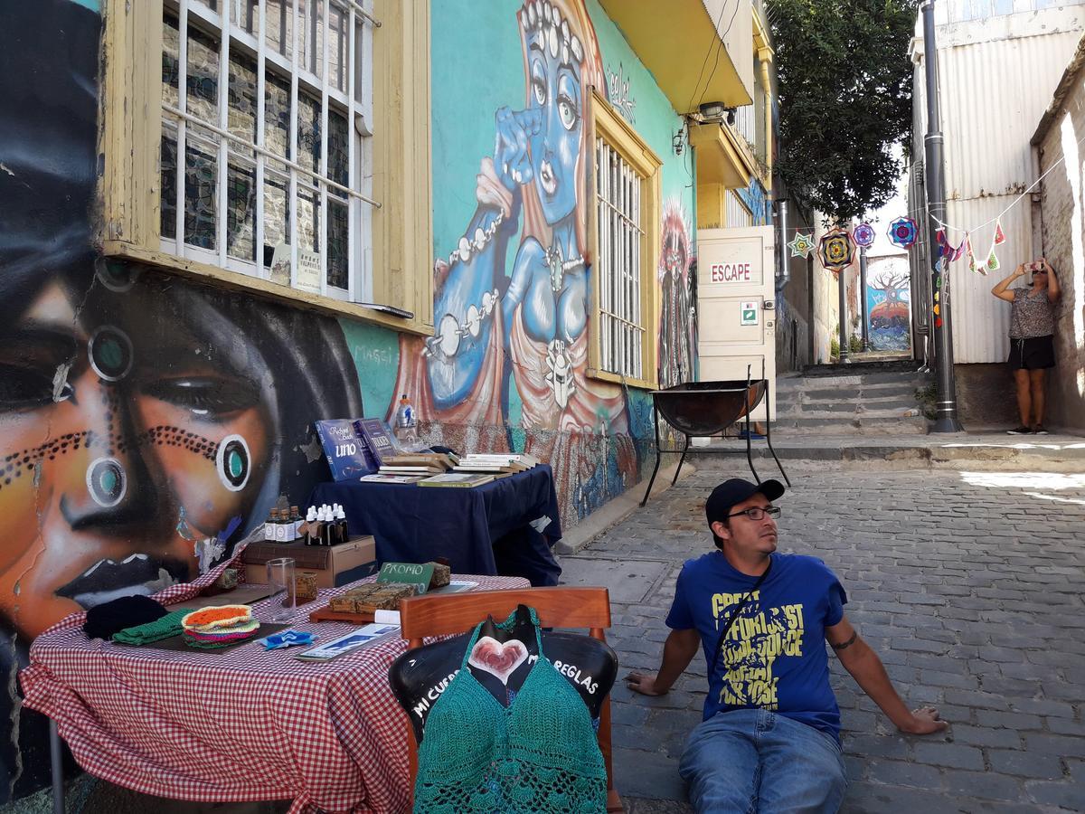 Acuarela Hostel Valparaiso Exterior photo
